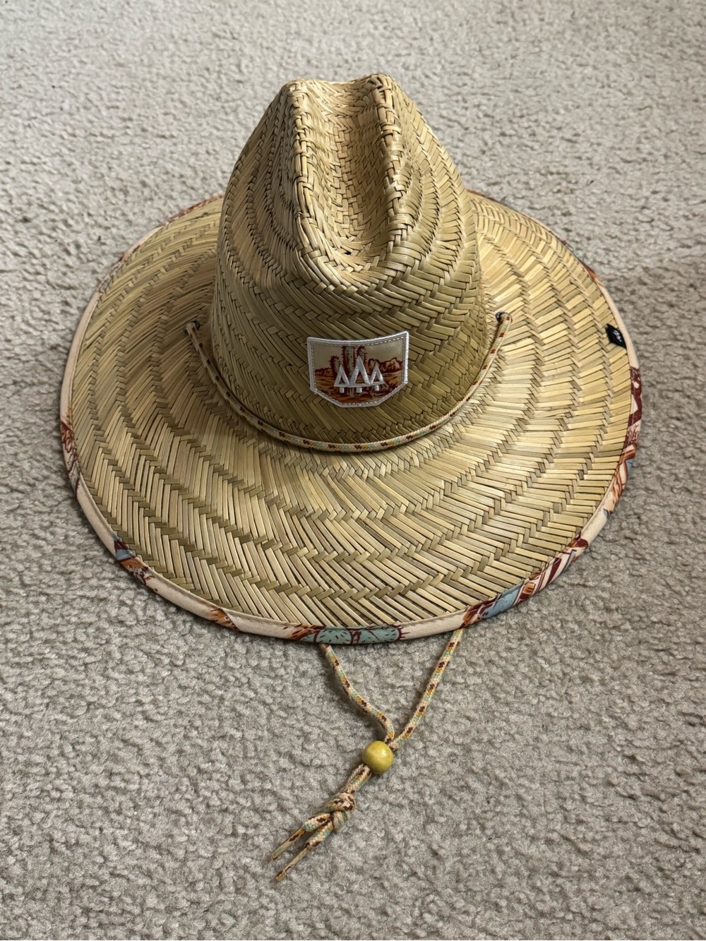 Unisex 100% Straw Hat